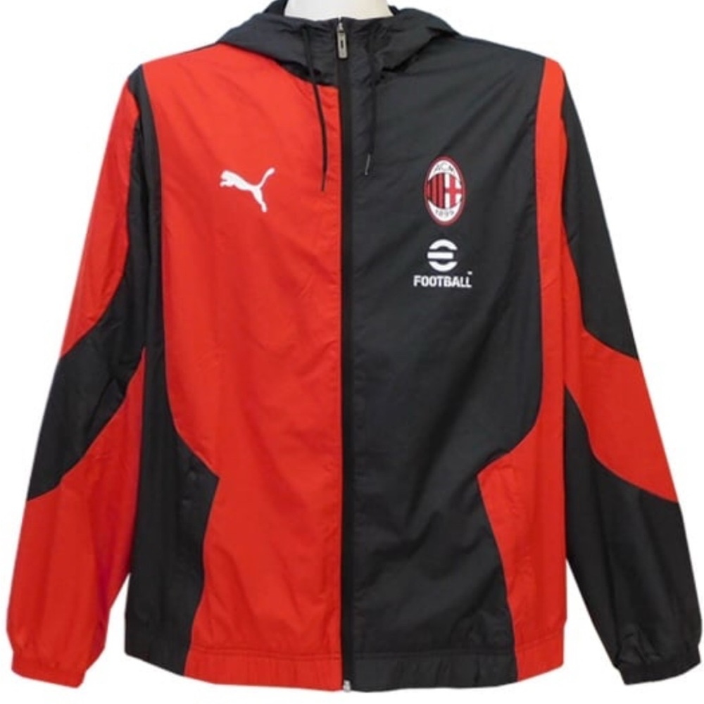 Puma [M] AC Milan Pre-Match Woven Jacket / Windbreaker 774026-01